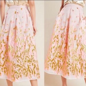 SOLEIL JACQUARD MAXI SKIRT